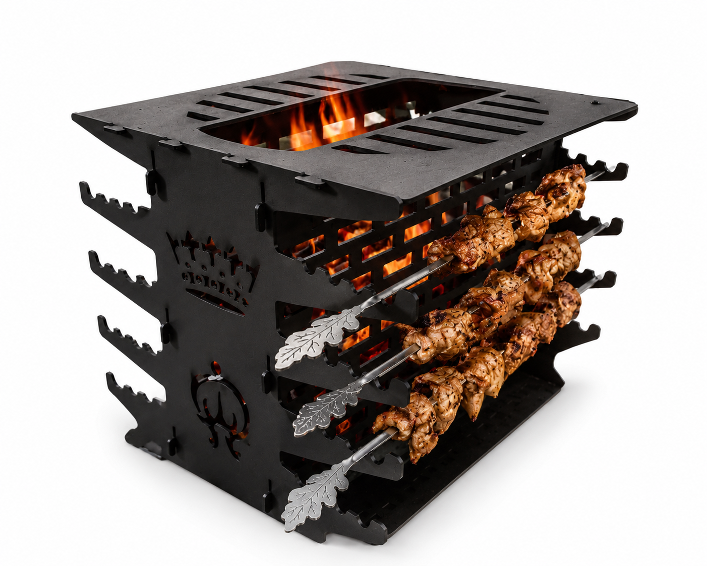Lumina Saslik Fire Grill – kompakt nyársas kerti grill